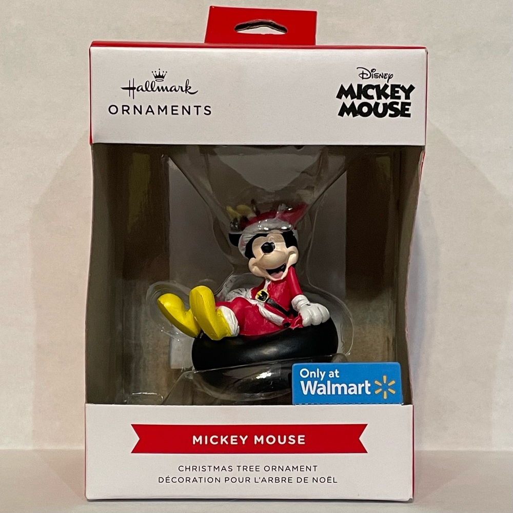 Hallmark Disney Mickey Mouse Walmart Exclusive 2022 Christmas Holiday Ornament